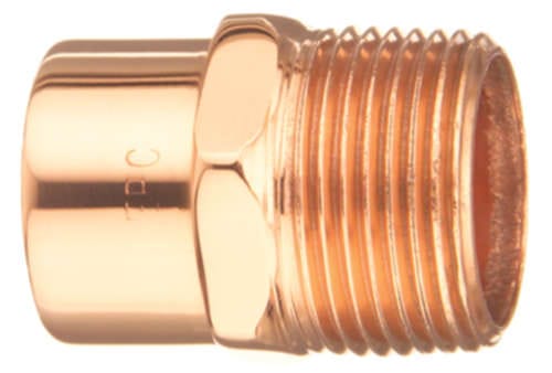 Elkhart Products 1/2-in Copper Male Adapters (1/2 FTG x MIP Copper)
