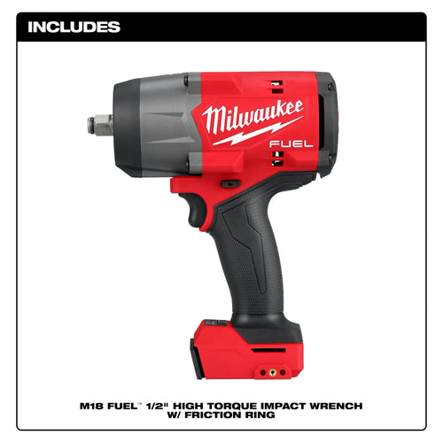 Milwaukee M18 FUEL™ 1/2 High Torque Impact Wrench w/ Friction Ring (1/2 (2967-20))