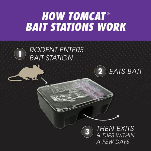 Tomcat® Mouse Killer Disposable Bait Station - Advanced Formula (1 oz.)