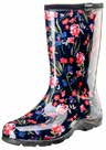Sloggers® Women’s Rain & Garden Boot (Size 9, Daffodil Yellow Chicken Print)