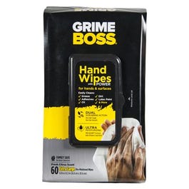 Hand Cleaning Wipes, 60-Ct.