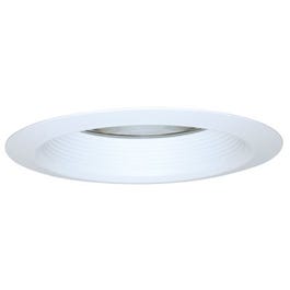 Air-Tite Metal Baffle, White, 6-In.