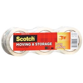 Moving Packaging Tape, 1.88-In. x 54.6-Yd., 3-Pk.