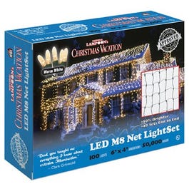 Net Light Set, Commercial Grade, Warm White LED, 100-Ct.,Griswold Approved