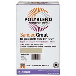 Polyblend Grout, Sanded, #56 Fawn, 7-Lb.