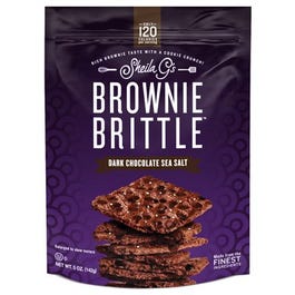 Dark Chocolate Chip Brownie Brittle, 5-oz.