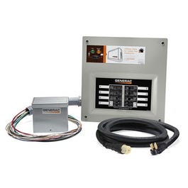 Manual Transfer Switch, Pre-Wired, Indoor NEMA1, 50-Amp