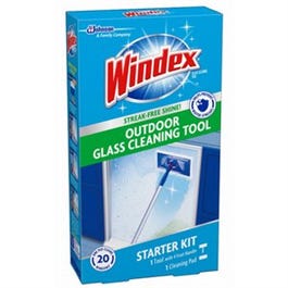 Glass Cleaning Tool Starter Kit, Light Clean Scent