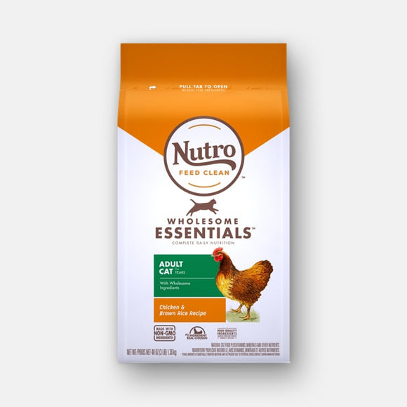 Nutro WHOLESOME ESSENTIALS™ ADULT FORMULA WITH CHICKEN & BROWN RICE RECIPE (5 lb)