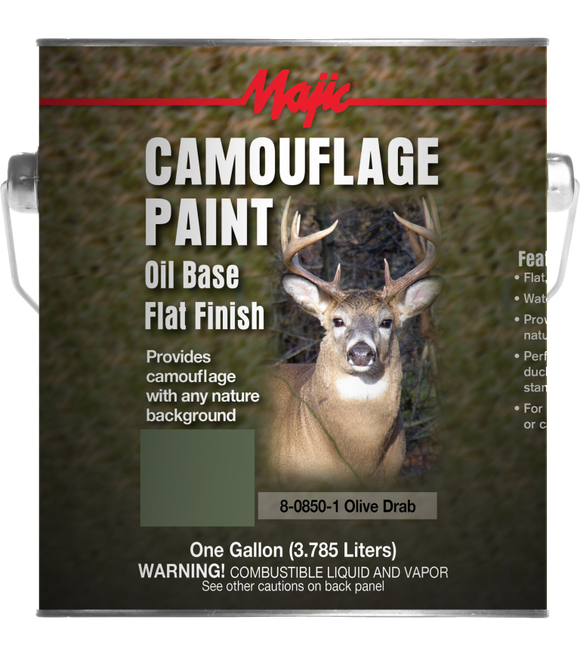 Yenkin Majestic  Camouflage Paint Earth Brown 1 Quart (1 Quart, Earth Brown)