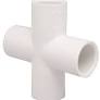 Ipex PVC Sch 40 Cross Socket x Socket x Socket x Socket