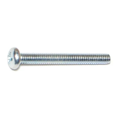 Monster Fastener Zinc Phillips Pan Head Machine Screws