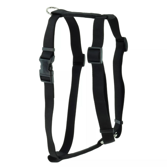 Coastal Pet Products Standard Adjustable Dog Harness Medium, Black, 3/4