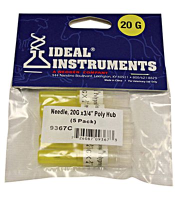 IDEAL® DISPOSABLE PH NEEDLES 20 G X 3 / 4 PK / 5