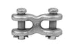 Campbell Twin (Double) Clevis Link, Forged Steel, Zinc Plated