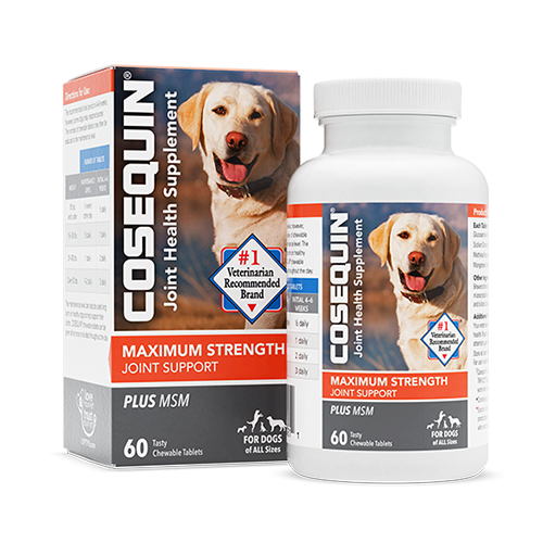 COSEQUIN® Maximum Strength Plus MSM Chewable Tablets