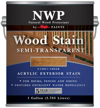 STAIN GAL RUSSE T BROWN NWP SEMI-TRANS