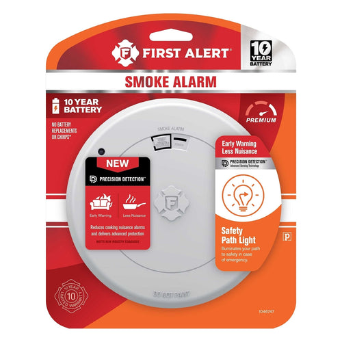 First Alert SM210L Sealed 10-Year Battery Smoke Alarm