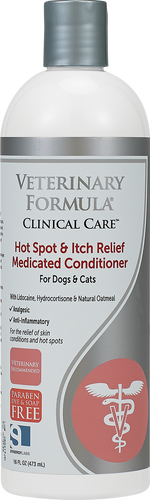 Synergy Labs Hot Spot & Itch Relief Medicated Conditioner for Dogs and Cats