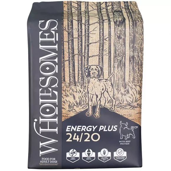 Wholesomes Energy Plus 24/20 Beef Recipe Dry Dog Food (40-lb)