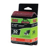 Gator Aluminum Oxide Sanding Belts (3 x 18 50 Grit 5 Pack)