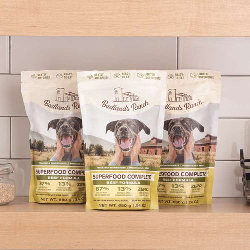 Badlands Ranch Superfood Complete Beef Formula Air-Dried Dog Food