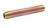 Anderson Metals Corp Inc 1/8 Diameter Nipples Schedule 40 Red Brass 1/8 x 2