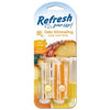 Car Refresh Vent Stick, Pina Colada/Mango Mandarin, 4-Pk.