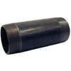 Pipe Fitting, Black Nipple, 1/4-In. x Close