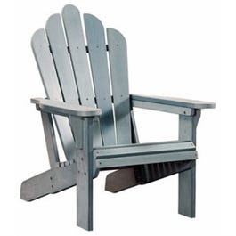 Adirondack Chair, All Weather Polystyrene, Beach Blue