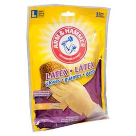 Latex Gloves, Large, Pr.