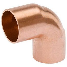 Pipe Fitting, Elbow, 90 Degree, Wrot Copper, 1/2-In.