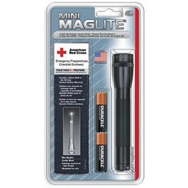 Mini Flashlight Combo Pack, 14-Lumens, Black