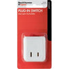 15A White Plug In Cord Switch