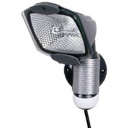 100-Watt Plug-In Motion-Activated Flood Light