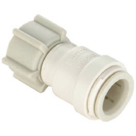 CPVC PEX Pipe Fitting, Thread Straight Toilet Adapter, 1/2 Copper Tube x 7/8-In. Ballcock