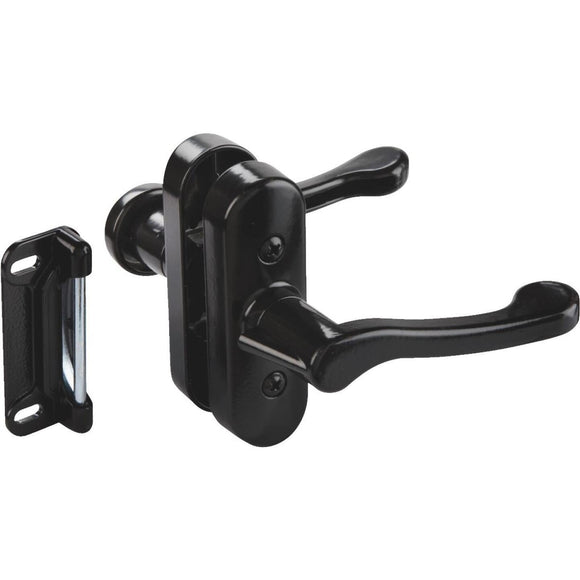 National Black Lever Screen/Storm Door Latch