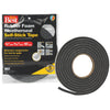 Do it Best 3/8 W x 5/16 T x 10' L Black Foam Weatherstrip Tape