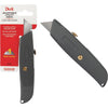 Do it Adjustable Retractable Straight Utility Knife