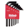 Eklind Short Arm Hex Key Set, 7-Piece