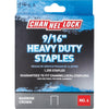 Channellock No. 4 Heavy-Duty Narrow Crown Staple, 9/16 In. (1250-Pack)