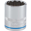 Channellock 1/2 In. Drive 27 mm 12-Point Shallow Metric Socket