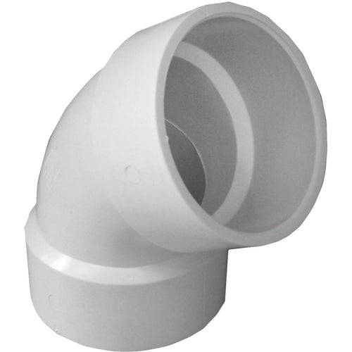 Charlotte Pipe 3 In. 60D PVC DWV Elbow