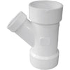 Charlotte Pipe 3 In. x 2 In. Schedule 40 DWV Reducing PVC Wye