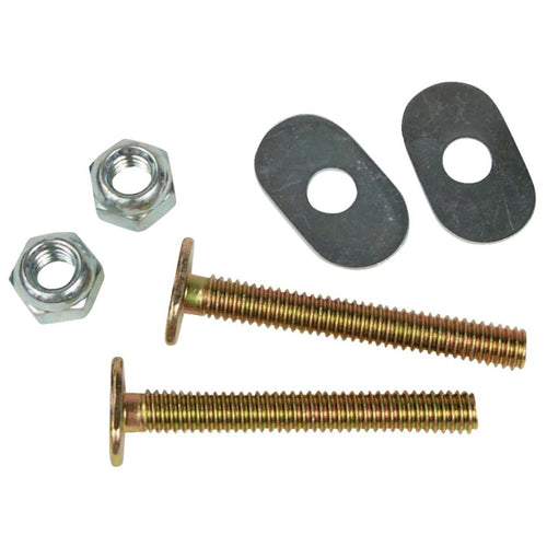 Do it 1/4 In. x 2-1/2 In. Brass Plated Steel Toilet Bolts (2 Ct.)