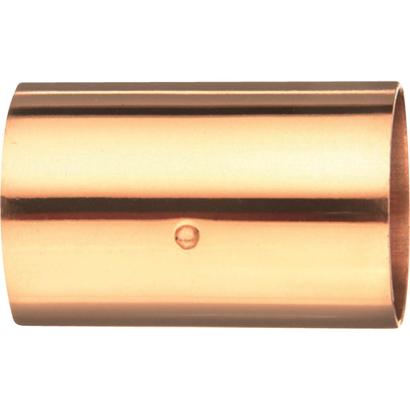 Mueller Streamline 1 In. x 1 In. Copper Coupling with Stop