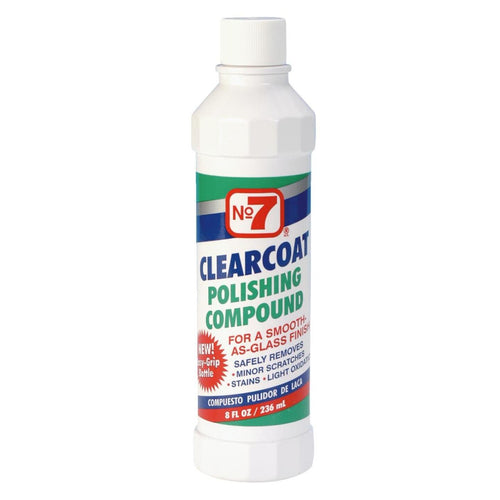 NO. 7, 8 oz Liquid Clear Polishing Compound