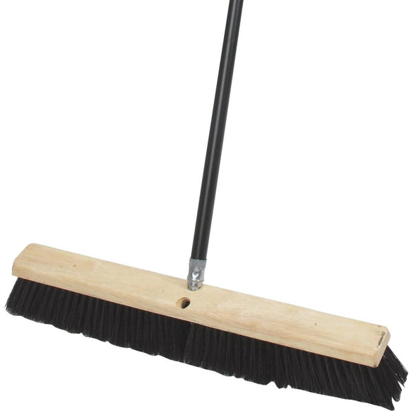 Do it Best 24 In. W. x 60 In. L. Metal Handle All-Purpose Push Broom