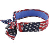 Ergodyne Chill-Its Headband Stars & Stripes Cooling Bandana