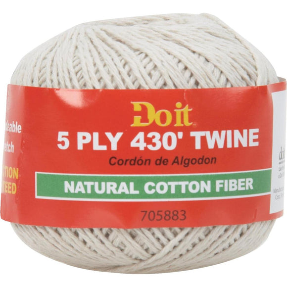 Do it 5-Ply x 430 Ft. Natural Cotton Twine